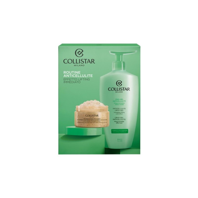 Collistar Cofanetto Routine Anticellulite Effetto Lifting Immediato scrub 150g + crema 400ml