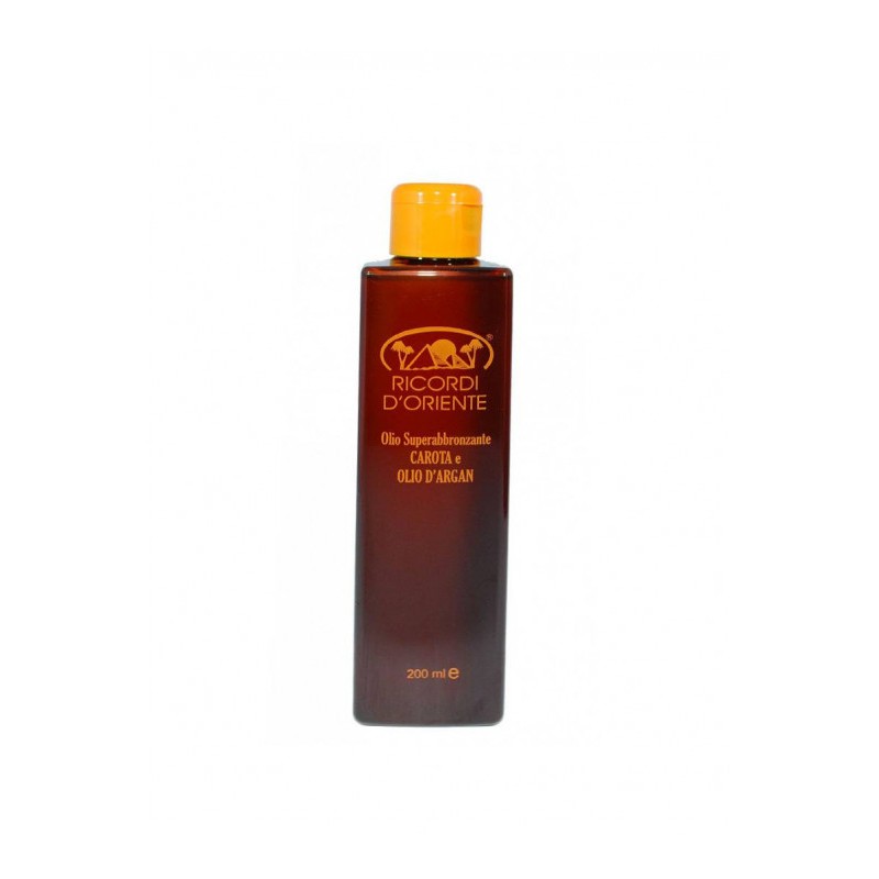 RICORDI D'ORIENTE OLIO SOLARE carota e olio di argan SUPER ABBRONZANTE 200 ML