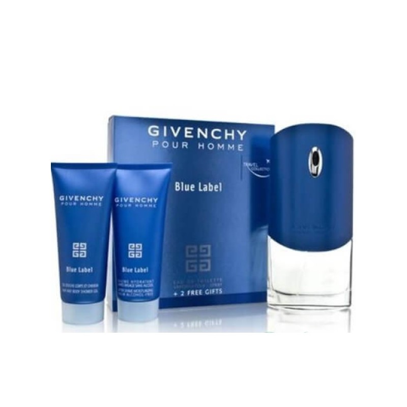 Givenchy Pour Homme Blue Label edt 100ml + after shave 75ml + shower gel 75ml