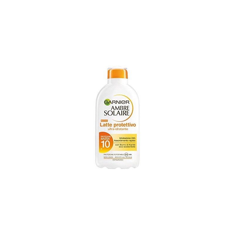 Garnier Ambre Solaire ip 10 Bassa Latte Protettivo 200ml