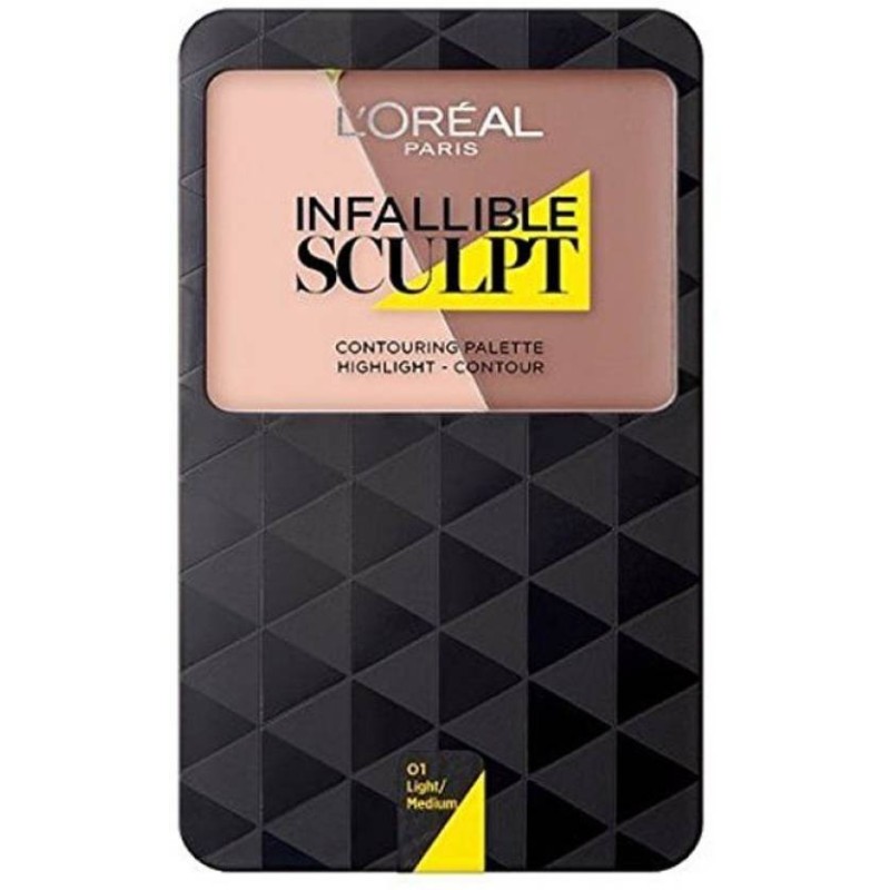 L'Oréal Infallible Sculpt Palette Contouring 03 Medium/Dark