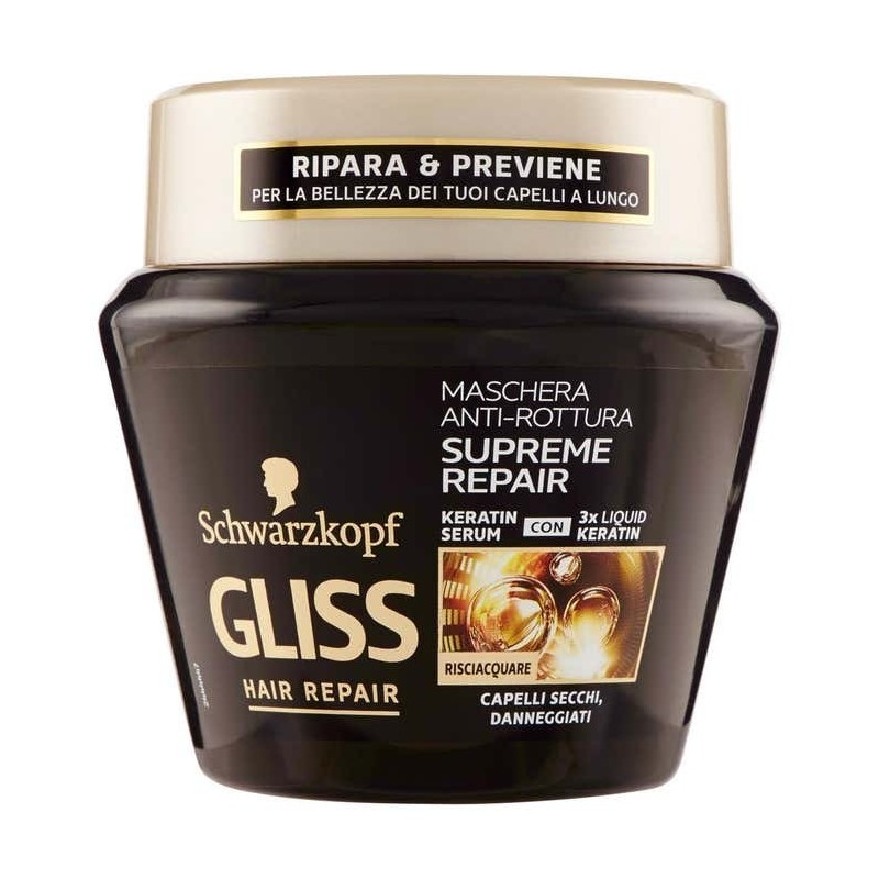 TESTANERA Maschera Anti-Rottura Gliss Hair Repair Supreme Repair 300ml