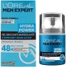 L'Oréal Paris Men Expert Hydra Power Crema Viso Uomo in Gel Idratante e Rinfrescante 48H, 50 ml