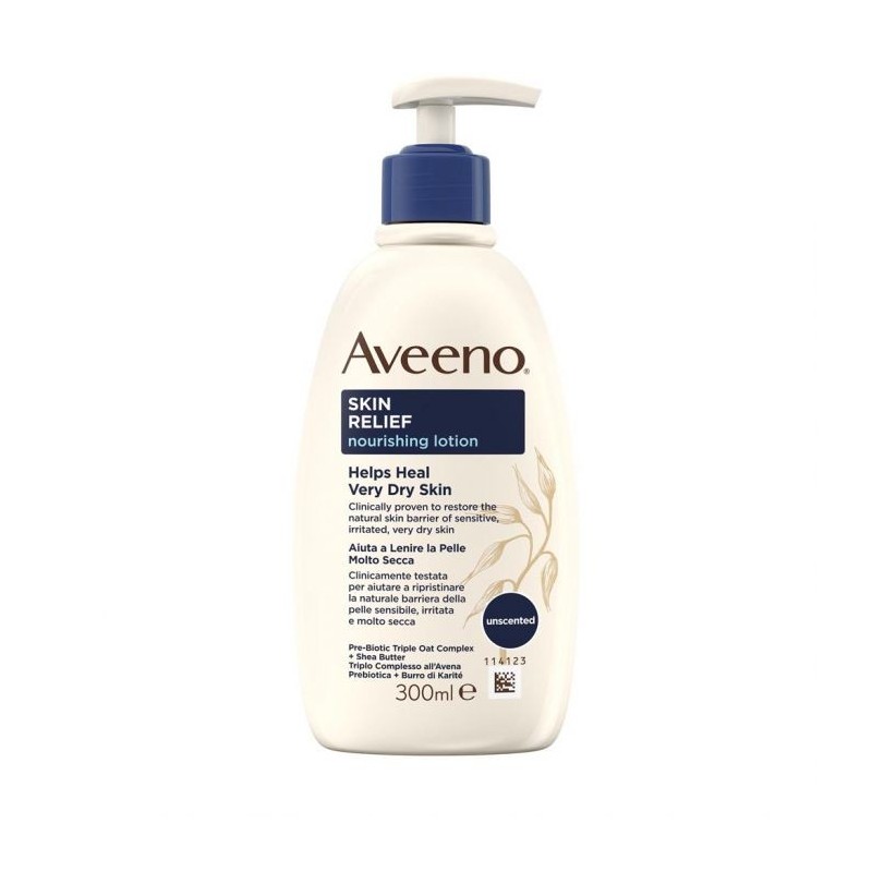 aveeno lozione idratante skin relief 300ml